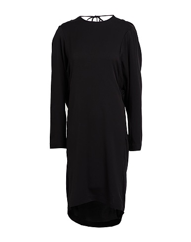 BALENCIAGA Midi dress Black 94% Silk, 6% Elastane