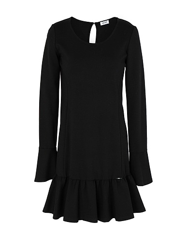 LIU •JO Kurzes Kleid Schwarz 65% Viskose, 32% Polyamid, 3% Elastan
