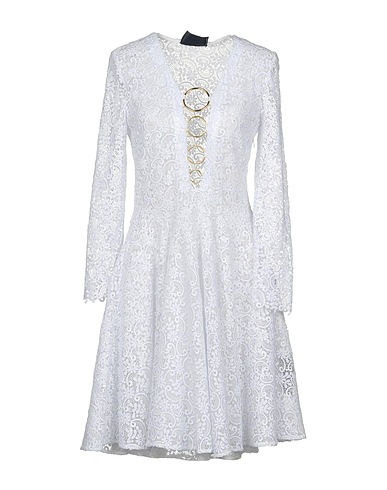 PHILIPP PLEIN Short dress White 100% Polyester