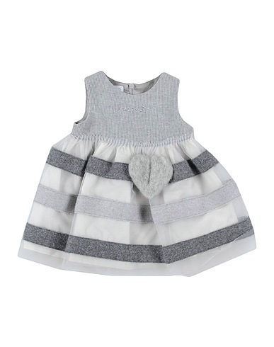 I PINCO PALLINO Vestito Baby  Grigio 100% Poliammide, Lana, Acetato, Poliestere, Cotone