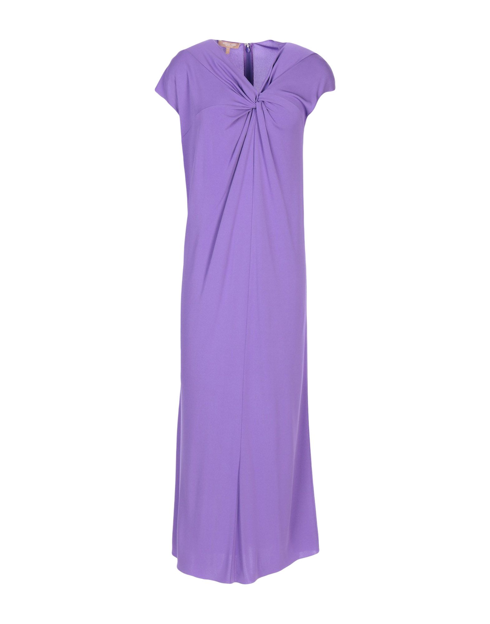 michael kors gowns purple