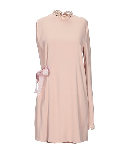 PINKO Short dress Blush 99% Viscose, 1% Elastane