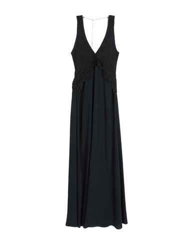 Patrizia Pepe Sera Long Dresses In Black