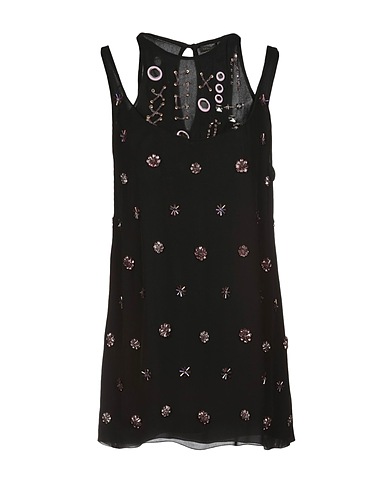 VERSACE Silk top Black 100% Silk