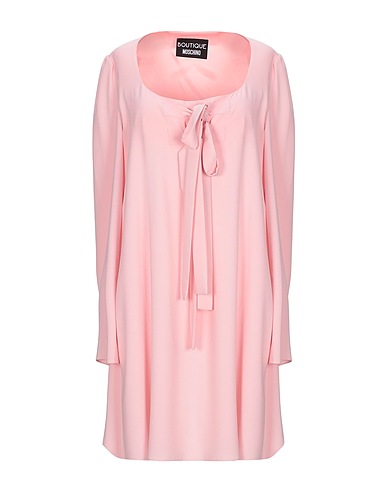 BOUTIQUE MOSCHINO Vestito corto Rosa chiaro 80% Triacetato, 20% Poliestere