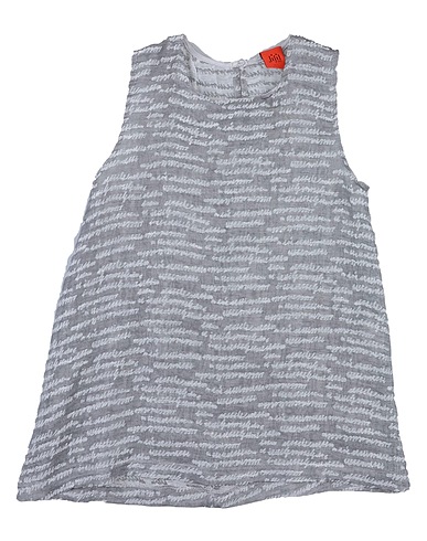 JIJIL JOLIE Top Gris 68% Lino, 18% Poliamida, 7% Algodón, 7% Poliéster