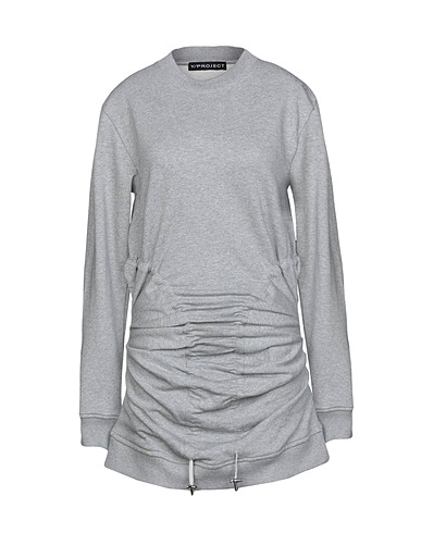 Y/PROJECT Sweatshirt Hellgrau 100% Baumwolle