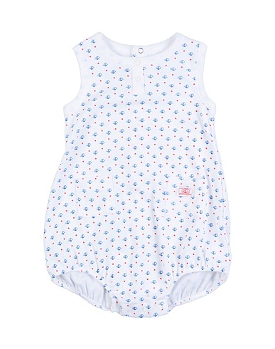 PETIT BATEAU Baby bodysuit White 100% Cotton