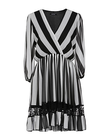 DENNY ROSE Short dress Ivory 100% Polyester
