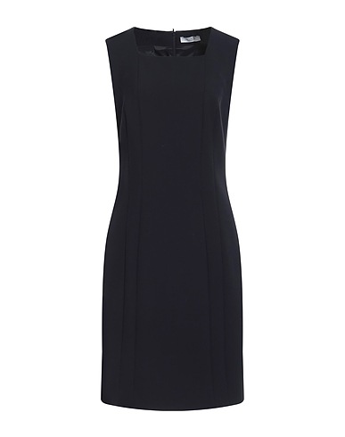 PESERICO Sheath dress Midnight blue 64% Polyester, 27% Viscose, 6% Cotton, 3% Elastane
