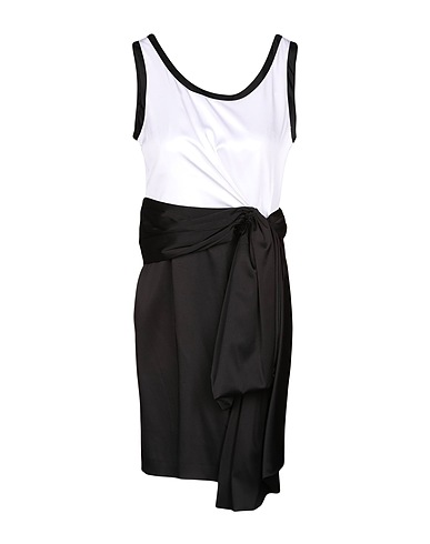 MOSCHINO Short dress Black 52% Rayon, 45% Acetate, 3% Other Fibres, Polyamide