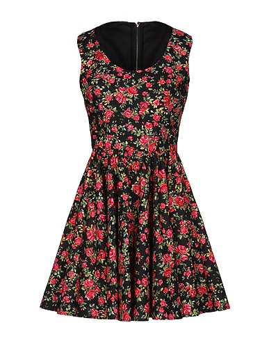 DOLCE&GABBANA Short dress Black 100% Cotton