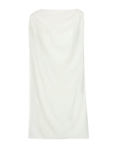 RICK OWENS Short dress White 100% Silk