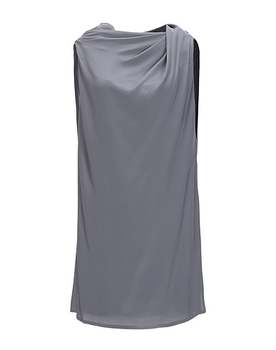 RICK OWENS Short dress Lead 100% Silk