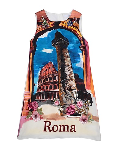 DOLCE&GABBANA Dress Beige 100% Silk