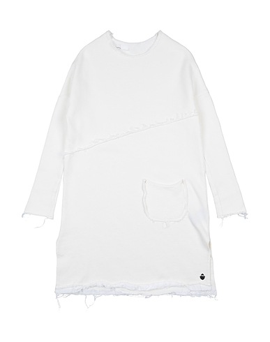 NOSTRASANTISSIMA Vestito Avorio 100% Cotone