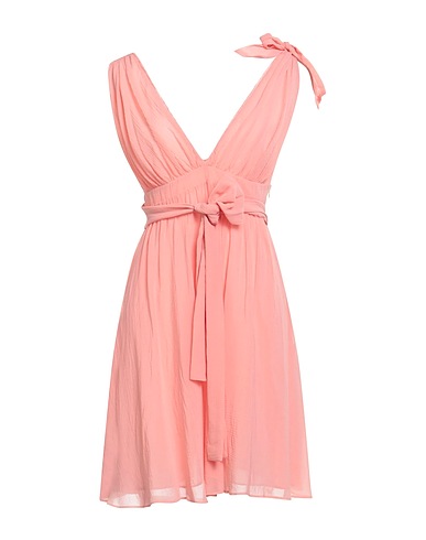 PINKO UNIQUENESS Short dress Pink 78% Cotton, 22% Silk