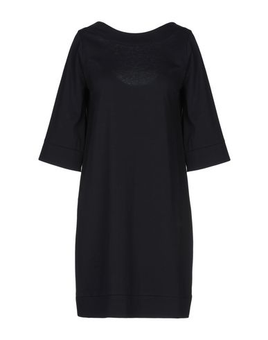 Alpha Studio Short Dresses In Dark Blue