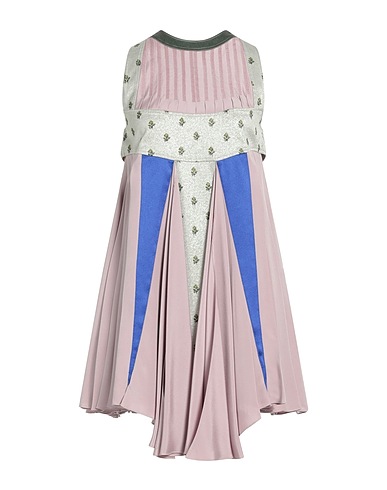 VALENTINO GARAVANI Pleated dress Lilac 100% Silk, Acetate, Viscose