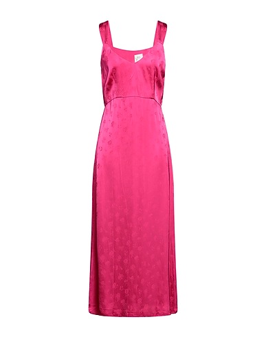 ATTIC AND BARN Midi-Kleid Purpur 100% Viskose