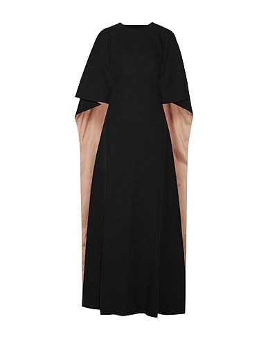 VALENTINO GARAVANI Long dress Black 100% Silk, Acetate, Polyamide