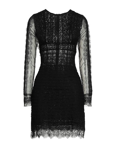 ERMANNO SCERVINO Short dress Black 65% Polyamide, 35% Viscose