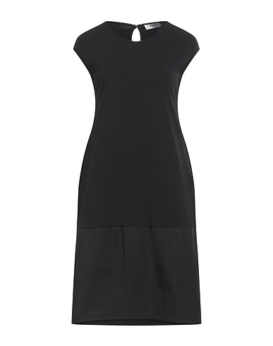 ALPHA STUDIO Vestito midi Nero 95% Cotone, 5% Elastan