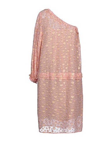 8PM Midi dress Pink 82% Silk, 18% Lurex®