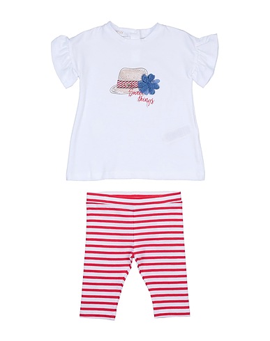 LIU •JO Baby co-ord White 95% Cotton, 5% Elastane