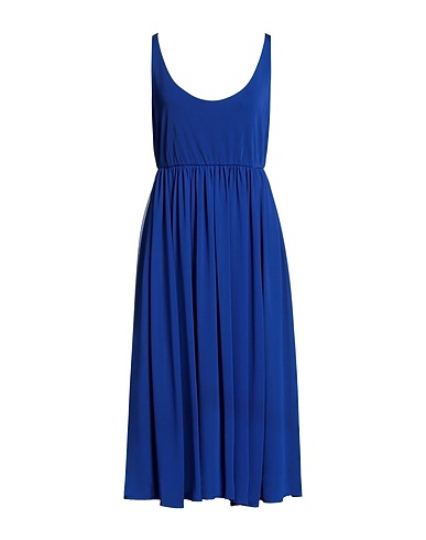 SEVENTY VENEZIA Vestito midi Blu china 94% Poliestere, 6% Elastan