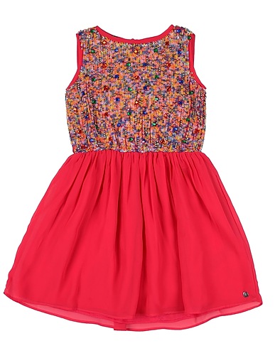 TRUSSARDI JUNIOR Vestito Fucsia 100% Poliestere