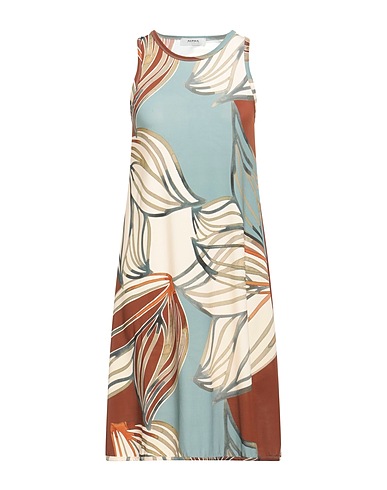 ALPHA STUDIO Midi dress Beige 95% Viscose, 5% Elastane