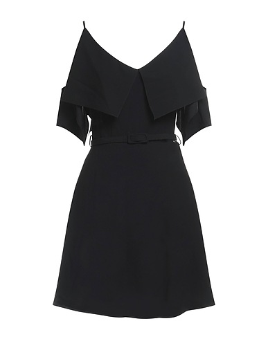 FRANKIE MORELLO Kurzes Kleid Schwarz 100% Polyester