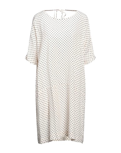 TWINSET Midi dress Ivory 100% Viscose