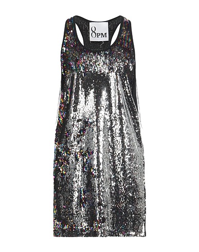 8PM Sequin dress Fuchsia 95% Polyester, 5% Elastane, Acetate, Cotton