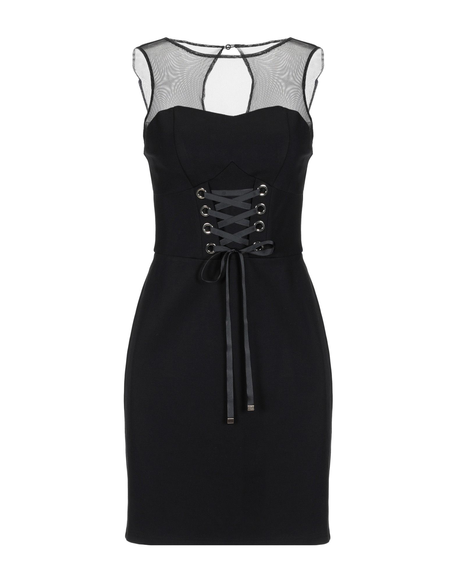 платье guess черное