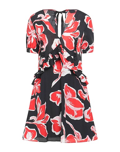 LIU •JO Short dress Black 100% Polyester