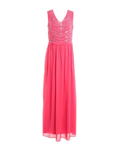 La Kore Long Dresses In Fuchsia