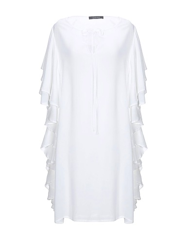 FISICO Short dress White 100% Viscose