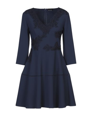 Ermanno Di Ermanno Scervino Short Dresses In Dark Blue