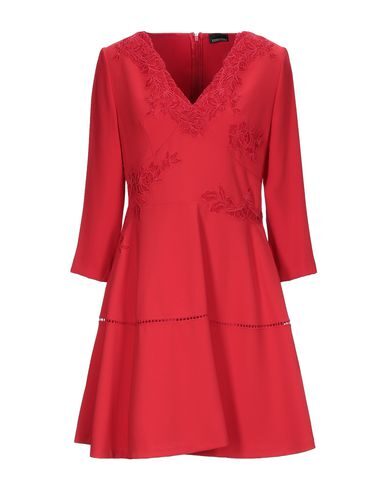 Ermanno Di Ermanno Scervino Short Dresses In Red