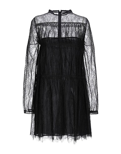 VALENTINO GARAVANI Short dress Black 100% Silk, Cotton, Polyamide, Polyester