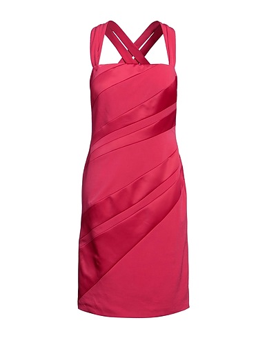 CLIPS Midi dress Magenta 95% Polyester, 5% Elastane