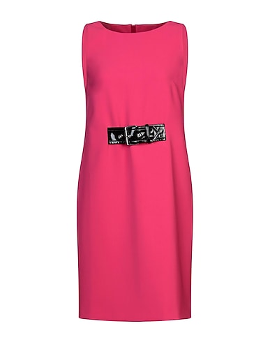 MOSCHINO Short dress Fuchsia 89% Polyester, 11% Polyurethane