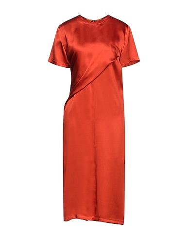 SIES MARJAN Midi dress Rust 100% Silk