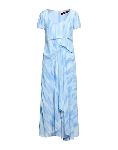 SIES MARJAN Midi dress Azure 100% Silk