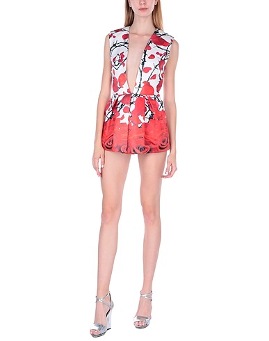 PHILIPP PLEIN Jumpsuits and Dungarees White 84% Polyamide, 16% Silk