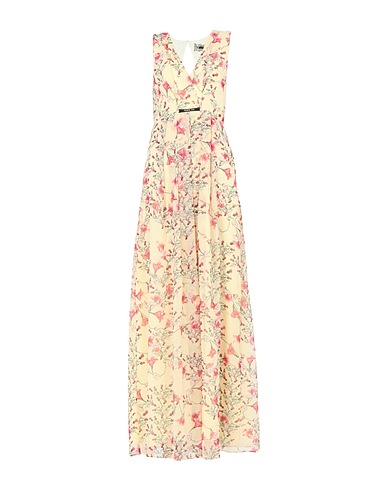 PATRIZIA PEPE SERA Long dress Pastel yellow 100% Polyester