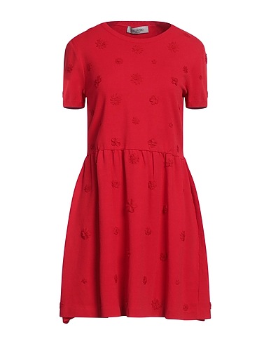 VALENTINO GARAVANI Short dress Red 83% Viscose, 17% Polyester