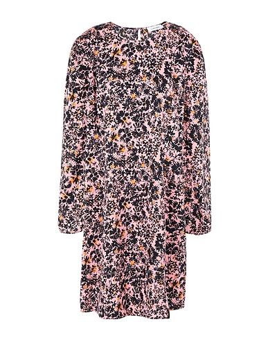 CALVIN KLEIN Robe courte PRT PUFF SLV MINI DR
 Vieux rose 100% Polyester
